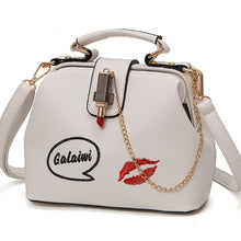Load image into Gallery viewer, Lipstick Printed Women Shoulder