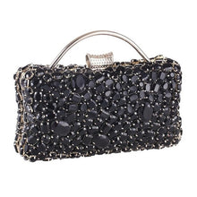 Load image into Gallery viewer, Crystal Beaded Clutch Bag