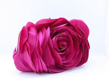 Load image into Gallery viewer, Flower Design Clutch Bag