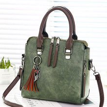 Load image into Gallery viewer, Vintage Leather Shoulder Bag