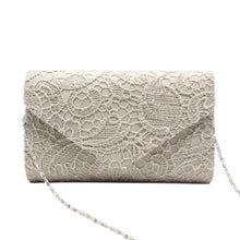 Load image into Gallery viewer, Elegant Floral Clutch Bag