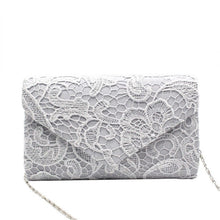 Load image into Gallery viewer, Elegant Floral Clutch Bag