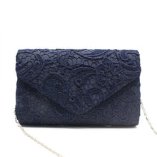 Load image into Gallery viewer, Elegant Floral Clutch Bag