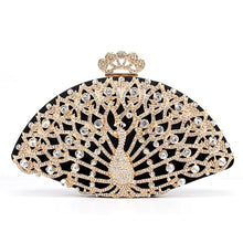 Load image into Gallery viewer, Luxury Design Diamond Crystal Clutch Bag