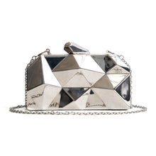 Load image into Gallery viewer, Metal High Quality Hexagon Clutch Bag