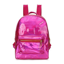 Load image into Gallery viewer, Silver Laser Women Backpack