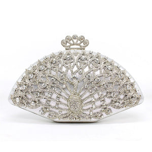 Luxury Design Diamond Crystal Clutch Bag