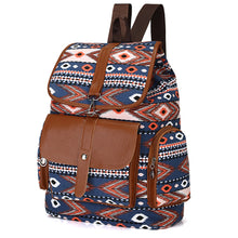Load image into Gallery viewer, Women Vintage Canvas Backpack