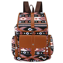 Load image into Gallery viewer, Women Vintage Canvas Backpack