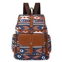 Load image into Gallery viewer, Women Vintage Canvas Backpack