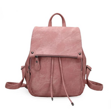 Load image into Gallery viewer, Leather Women Backpack